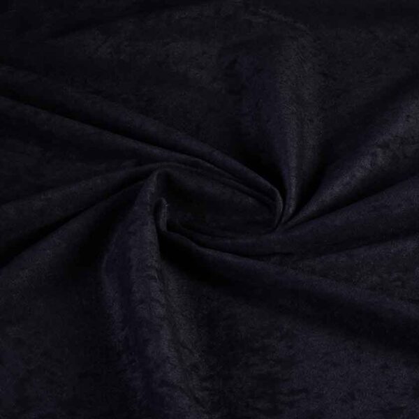 Suedine fabric navy