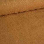 Suedine stof camel