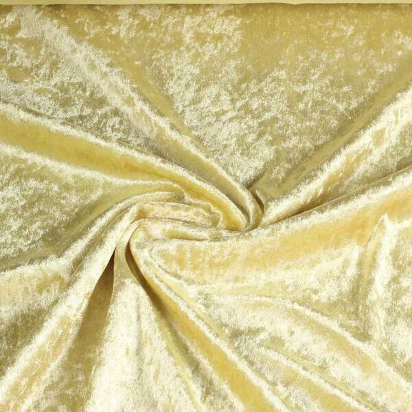 Velours de Panne fabric gold