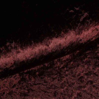 Panne velvet fabric brown