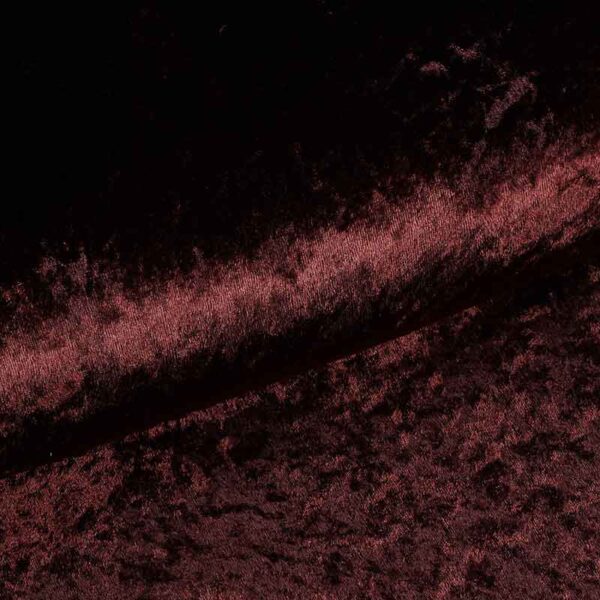 Panne velvet fabric brown