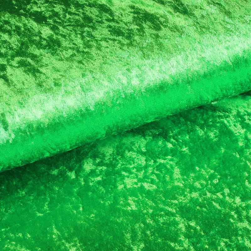 Velours de Panne fabric light green