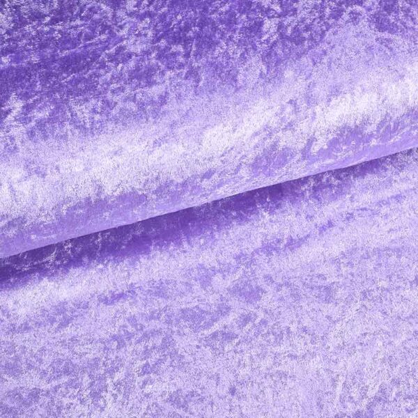 Velours de Panne fabric lila