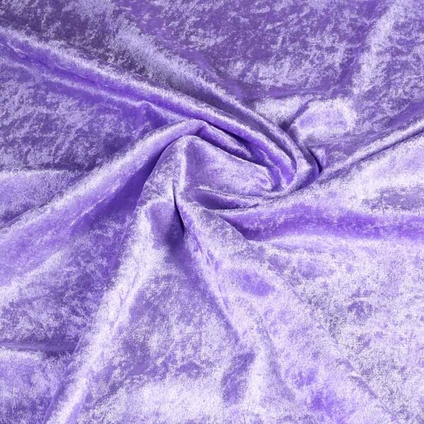 Velours de Panne fabric lila