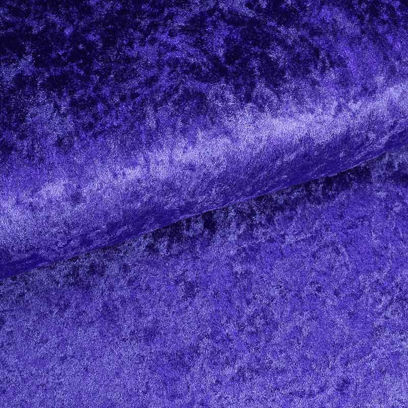 Velvet de Panne fabric purple