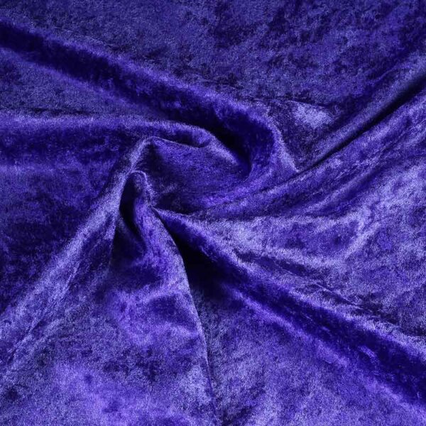 Velvet de Panne fabric purple