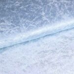 Velours de panne babyblauw