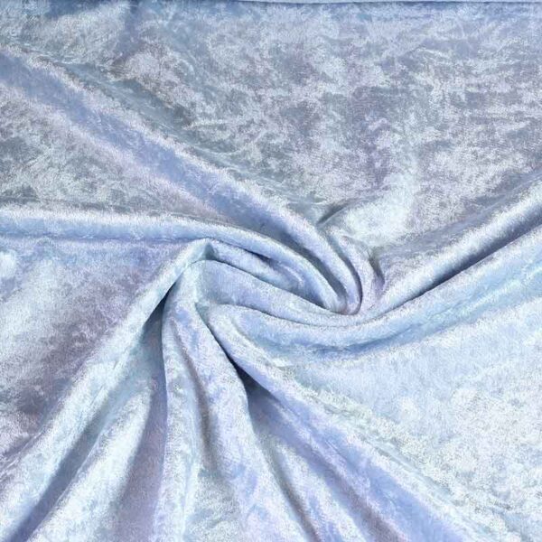 Jacquard fabric paisley silver