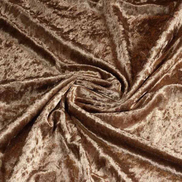 Velours de Panne fabric taupe