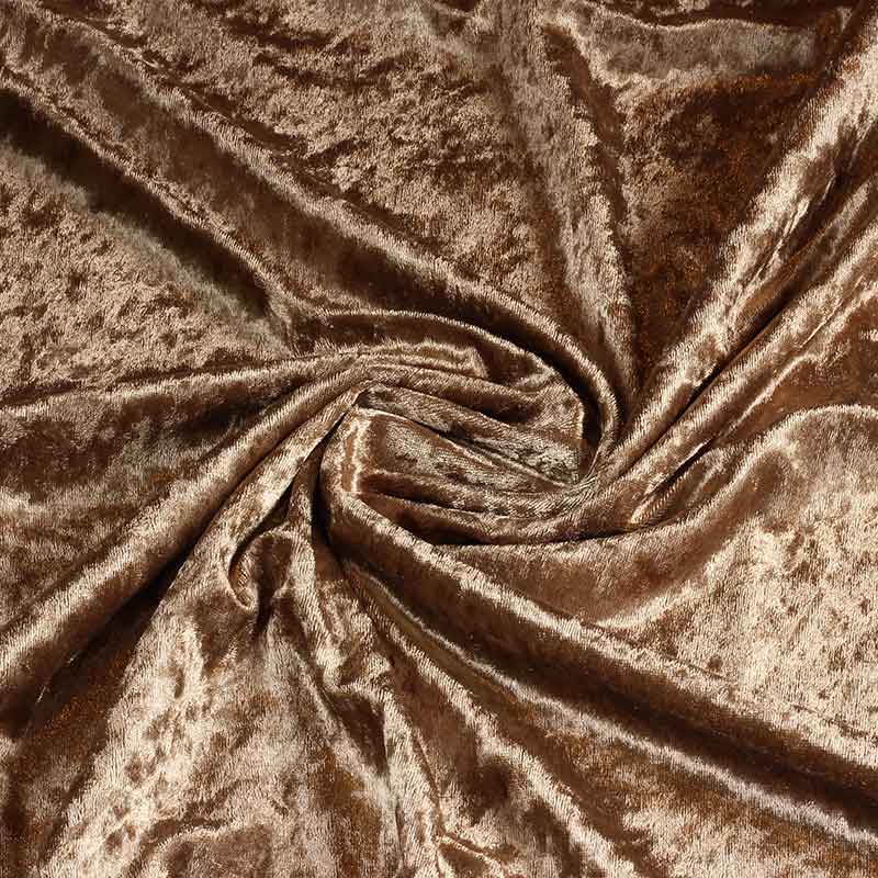 Velours de Panne fabric taupe