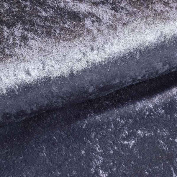 Velours de Panne fabric anthracite