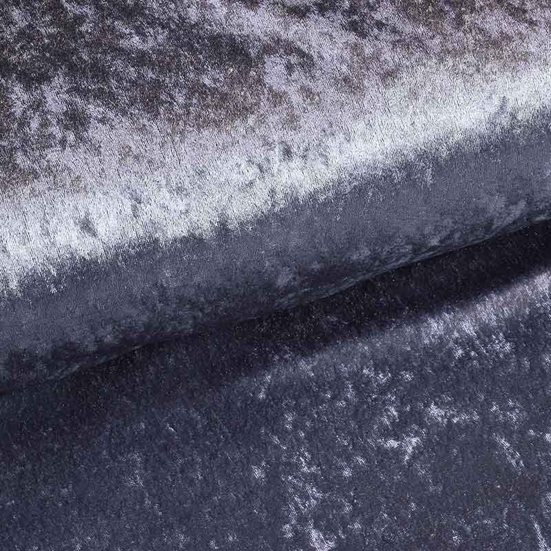 Velours de Panne fabric anthracite