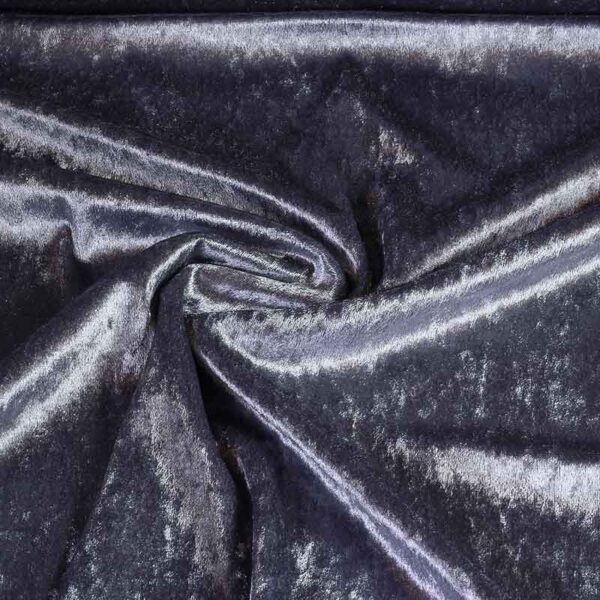 Velours de Panne fabric anthracite