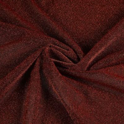 Tricot fabric lurex bronze