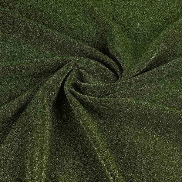 Tricot fabric lurex lime