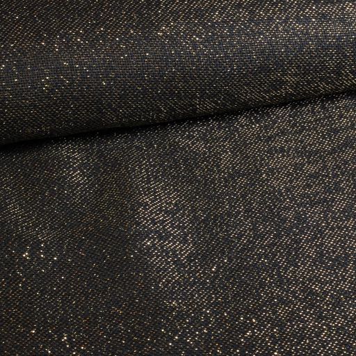 Jute lurex black