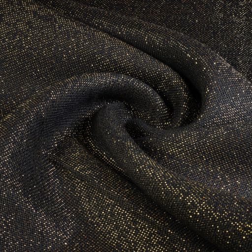 Jute lurex black