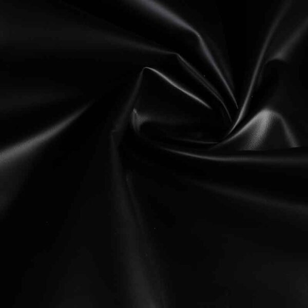 Faux leather black