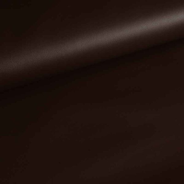 Faux leather fabric brown