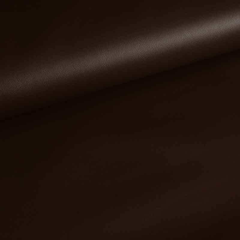 Faux leather fabric brown