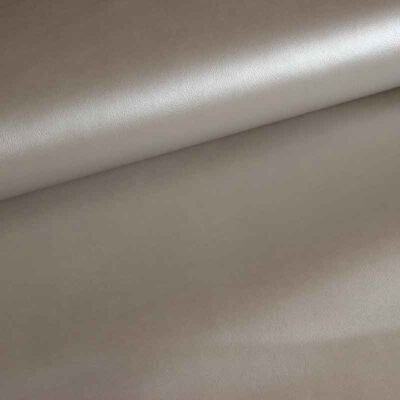 Faux leather silver