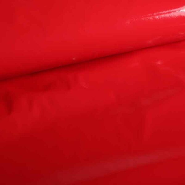 Latex fabric red