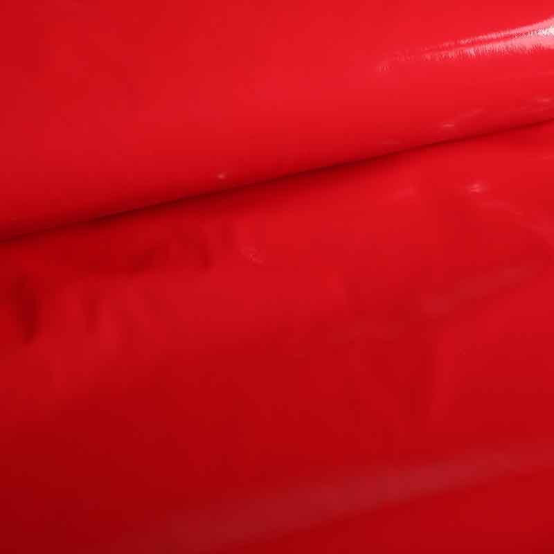 Latex fabric red