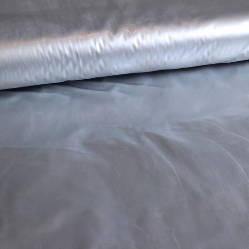 Lacquer fabric silver