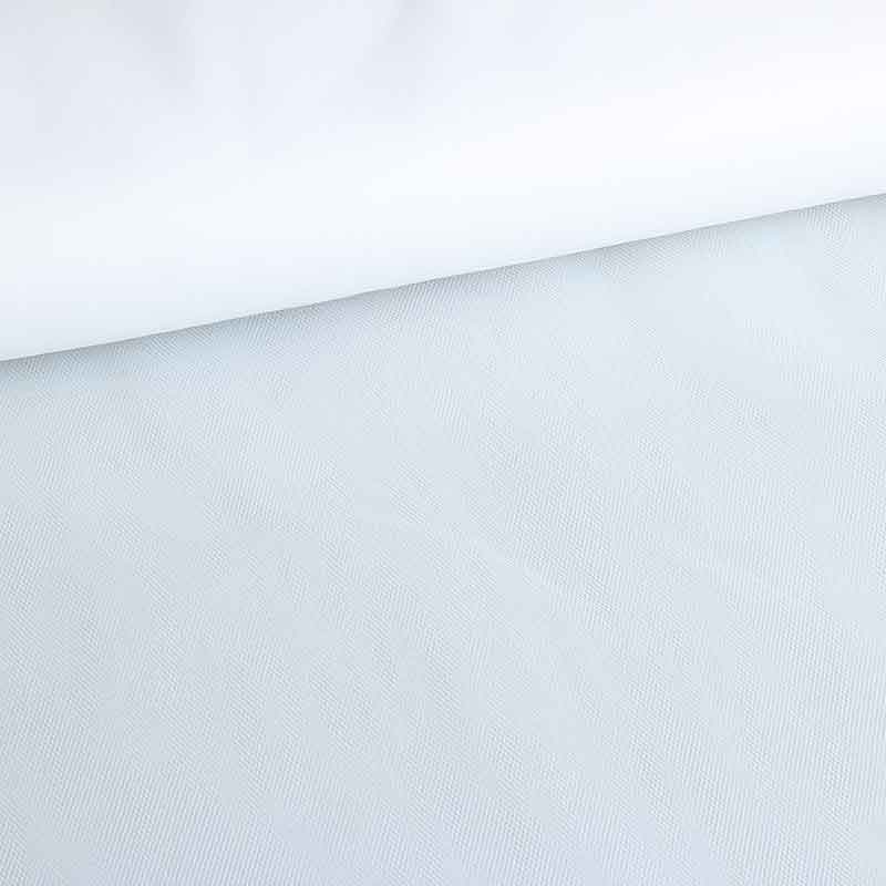 Bridal tulle white