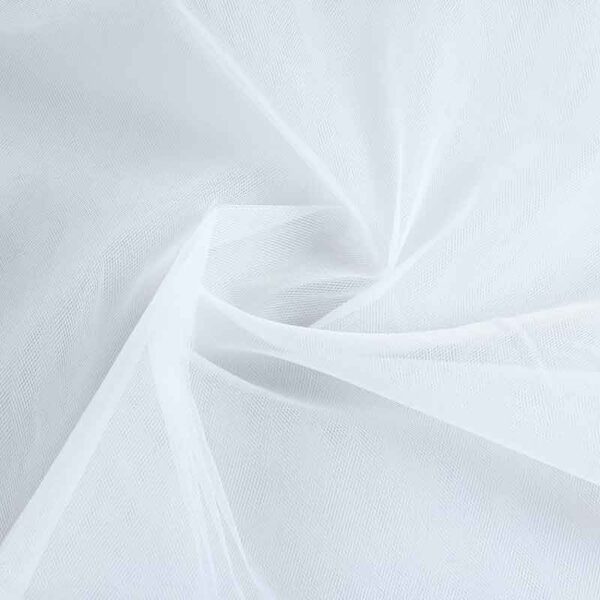 Bridal tulle white