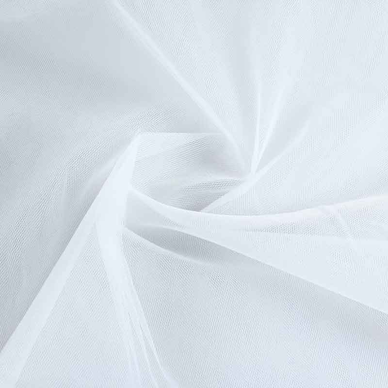 Bridal tulle white
