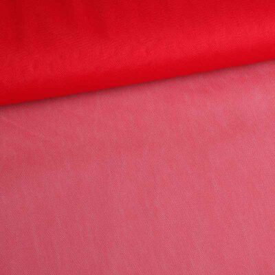 Bridal tulle red