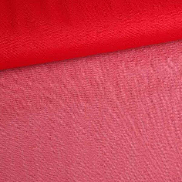 Bridal tulle red
