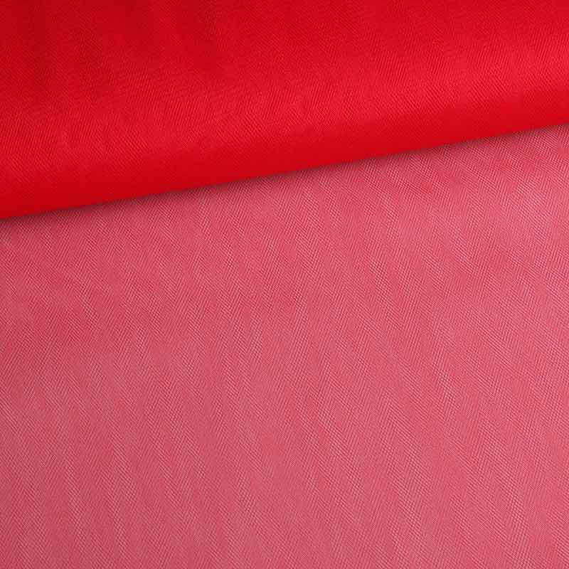Bridal tulle red