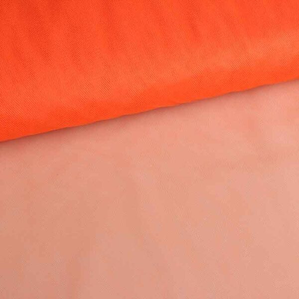 Bridal tulle orange