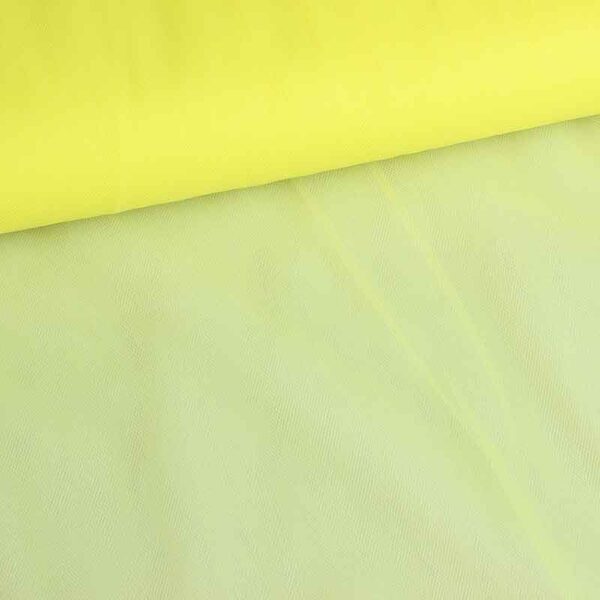 Bridal tulle fabric yellow