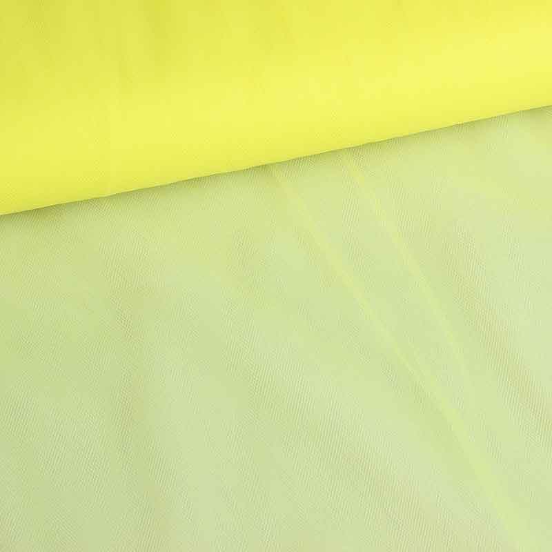 Bridal tulle fabric yellow