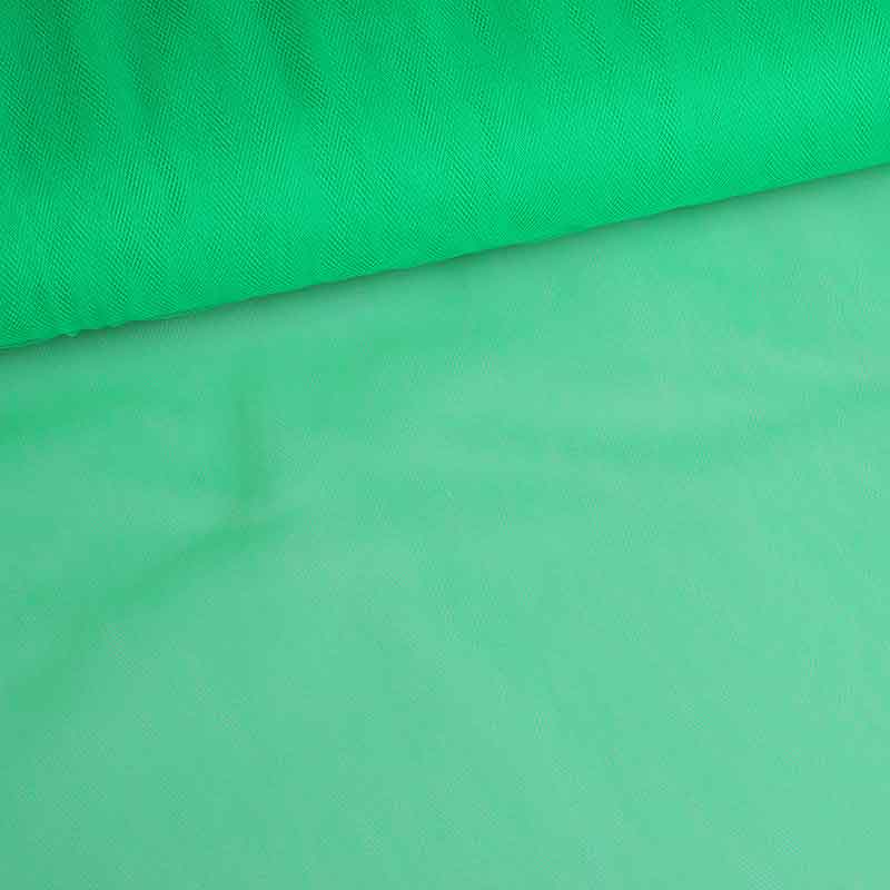 Bridal tulle fabric green