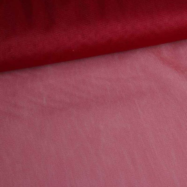 Bruidstule fabric bordeaux