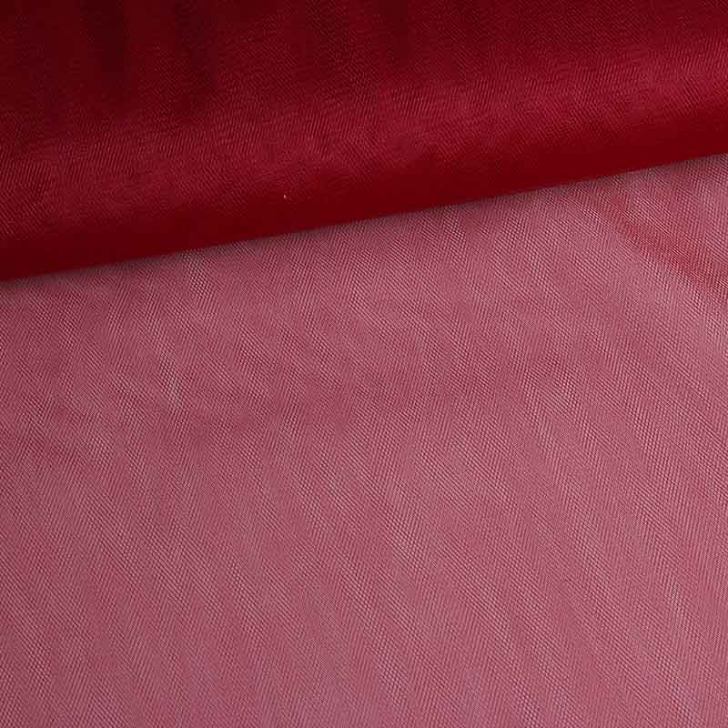 Bruidstule fabric bordeaux