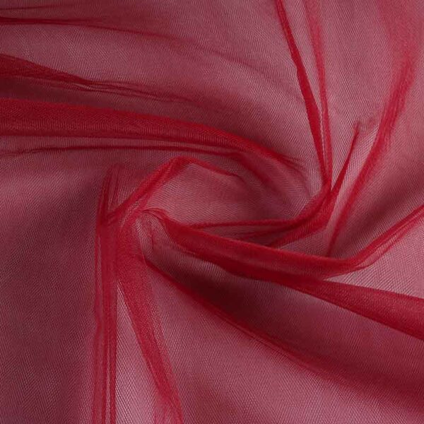 Bruidstule fabric bordeaux