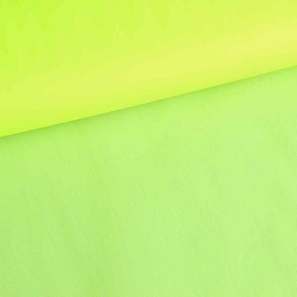 Bruidstule fabric fluor yellow