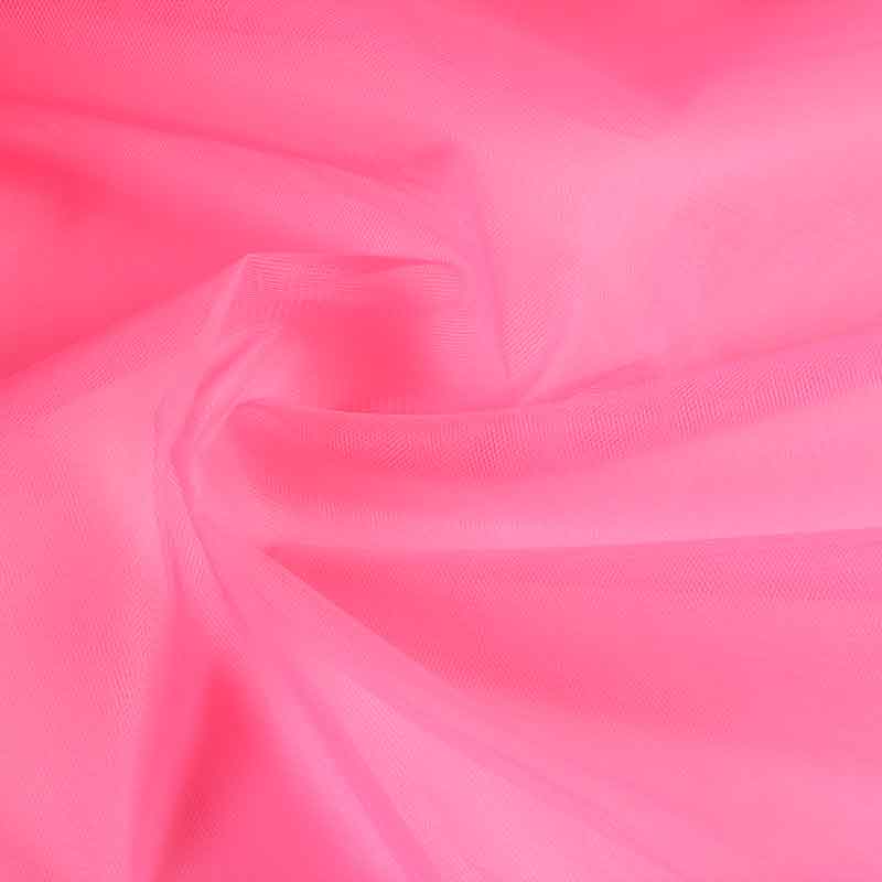 Bruidstule fabric fluor pink