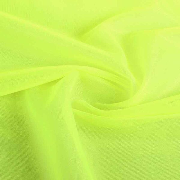 Sparkling tulle fluor yellow