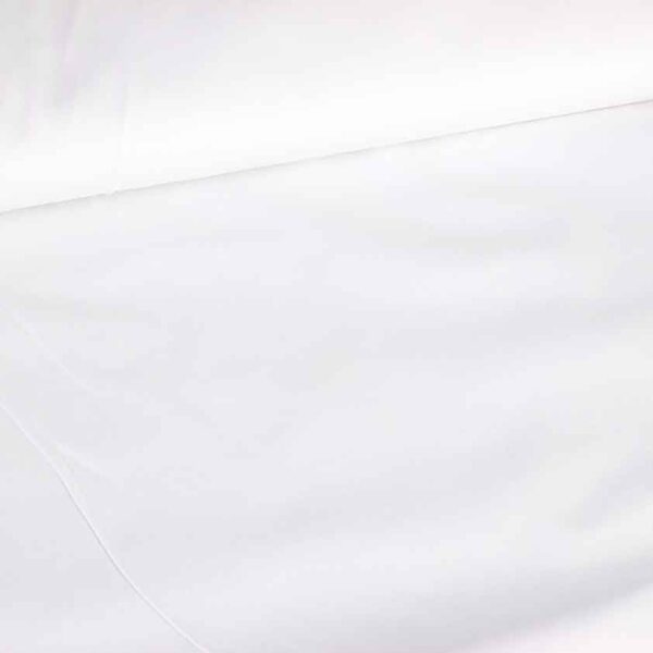 Poplin fabric white
