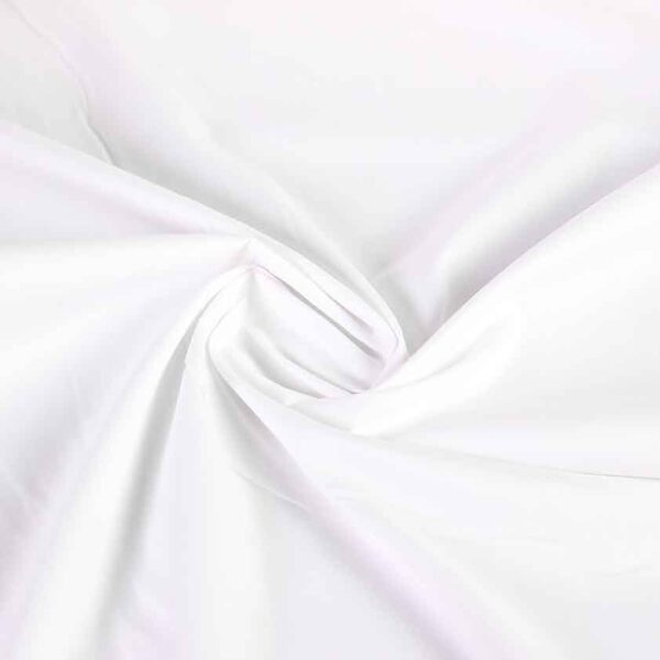 Poplin fabric white