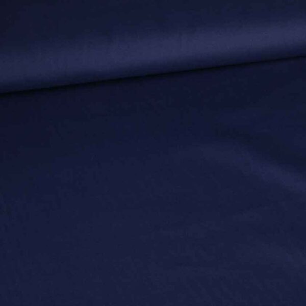 Poplin fabric navy