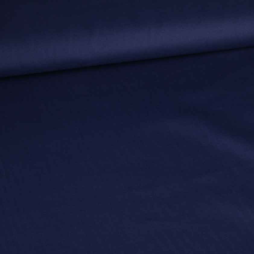 Poplin fabric navy
