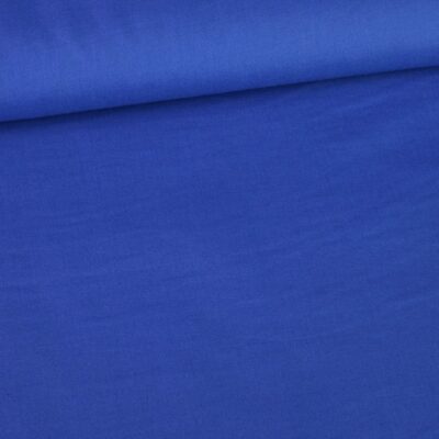 Poplin fabric cobalt