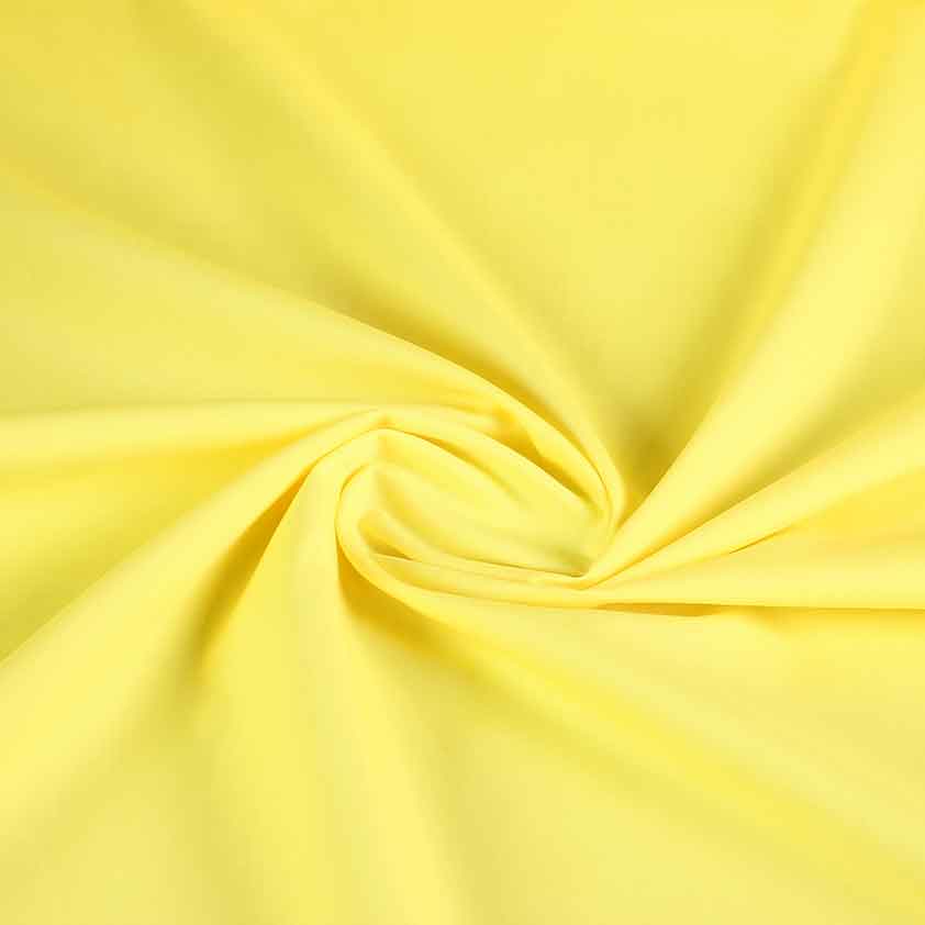 Poplin fabric yellow